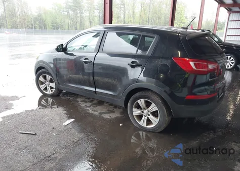 2013 Kia Sportage Lx from USA, damaged, VIN KNDPBCA29D7355403
